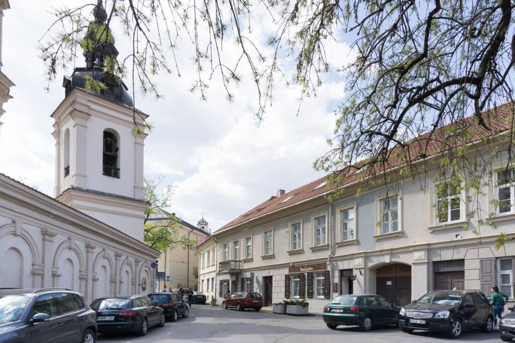 Private Sauna & 4 Bedrooms Old Town Rooftop Apartment VNO Esterno foto